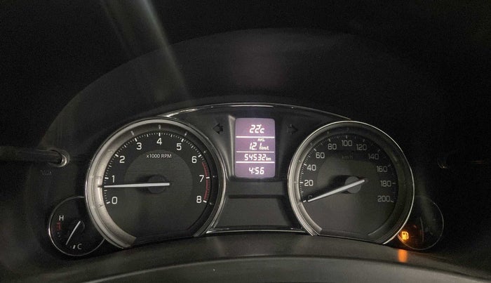 2017 Maruti Ciaz DELTA 1.4 MT PETROL, Petrol, Manual, 54,531 km, Odometer Image