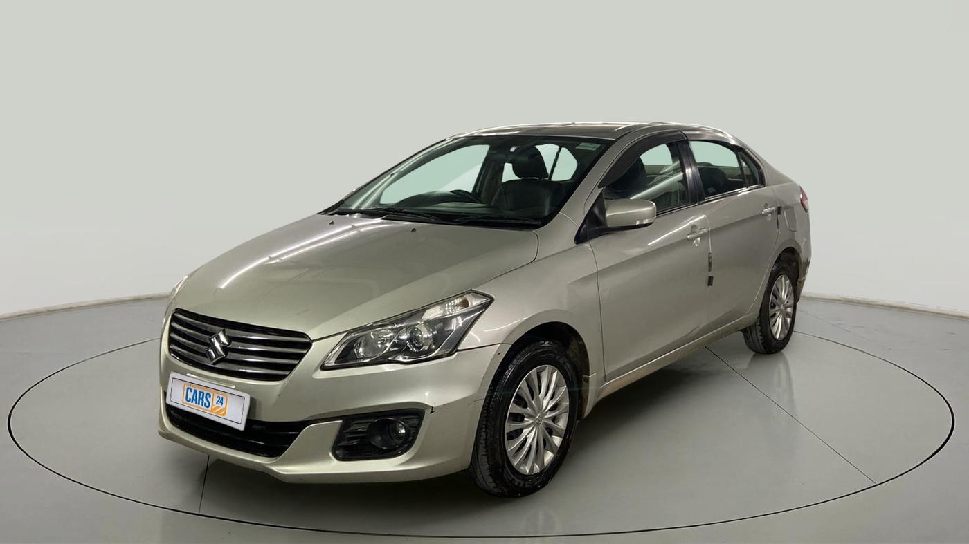2017 Maruti Ciaz DELTA 1.4 MT PETROL, Petrol, Manual, 54,531 km, Left Front Diagonal