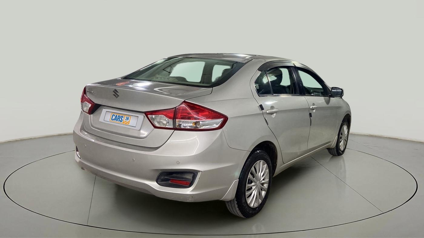 2017 Maruti Ciaz DELTA 1.4 MT PETROL, Petrol, Manual, 54,531 km, Right Back Diagonal