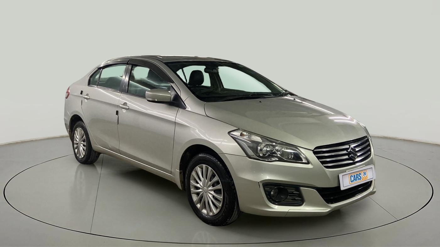 2017 Maruti Ciaz DELTA 1.4 MT PETROL, Petrol, Manual, 54,531 km, Right Front Diagonal