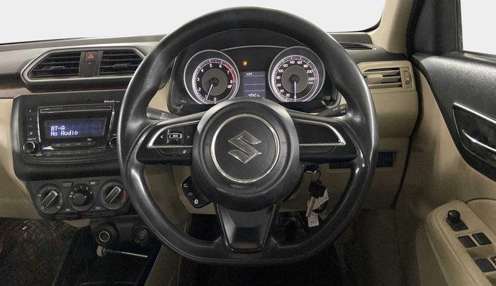 2017 Maruti Dzire VXI, Petrol, Manual, 49,882 km, Steering Wheel Close Up