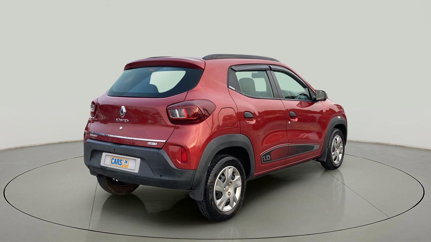 2020 Renault Kwid RXT 1.0 AMT (O), Petrol, Automatic, 21,916 km, Right Back Diagonal