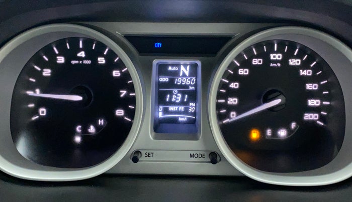 2017 Tata Tiago XZA PETROL, Petrol, Automatic, 19,959 km, Odometer Image