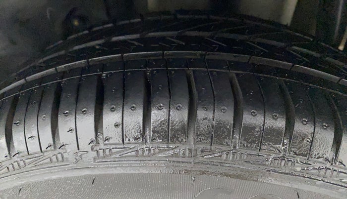 2017 Tata Tiago XZA PETROL, Petrol, Automatic, 19,959 km, Left Rear Tyre Tread