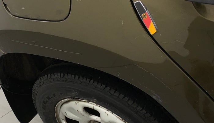 2014 Renault Duster 85 PS RXE DIESEL ADVENTURE, Diesel, Manual, 1,13,683 km, Right quarter panel - Minor scratches