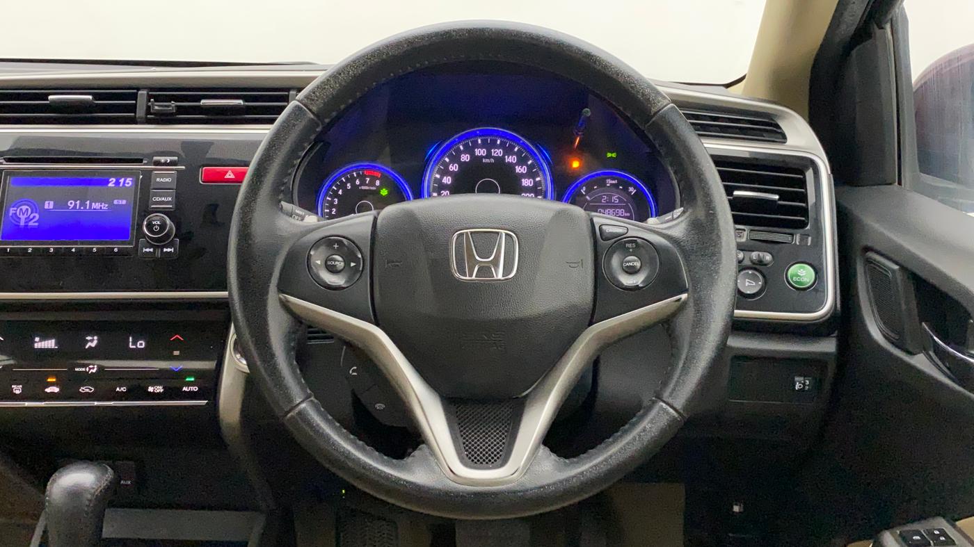 2016 Honda City 1.5L I-VTEC VX CVT, Petrol, Automatic, 48,698 km, Steering Wheel Close Up