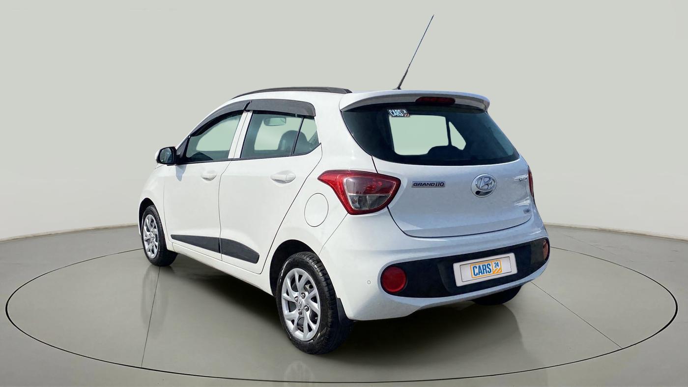 2020 Hyundai Grand i10 SPORTZ 1.2 KAPPA VTVT, Petrol, Manual, 45,181 km, Left Back Diagonal