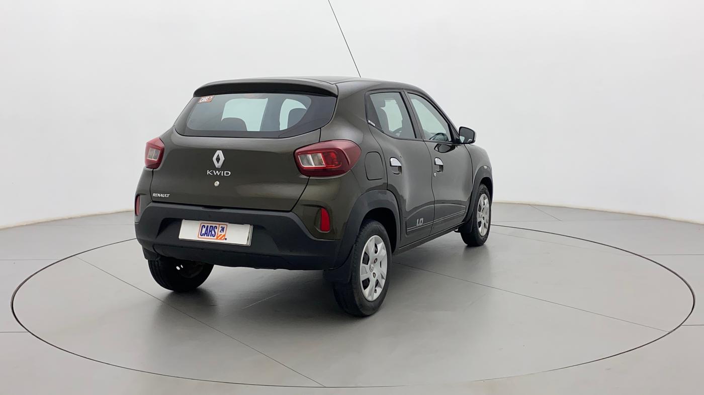 2021 Renault Kwid RXT 1.0 (O), Petrol, Manual, 36,757 km, Right Back Diagonal