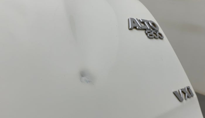2017 Maruti Alto 800 VXI, Petrol, Manual, 41,837 km, Dicky (Boot door) - Slightly dented