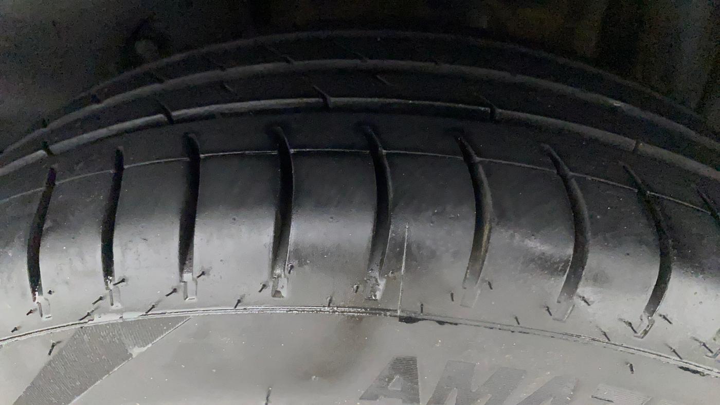 2017 Tata Tiago XZ PETROL, Petrol, Manual, 63,567 km, Left Rear Tyre Tread