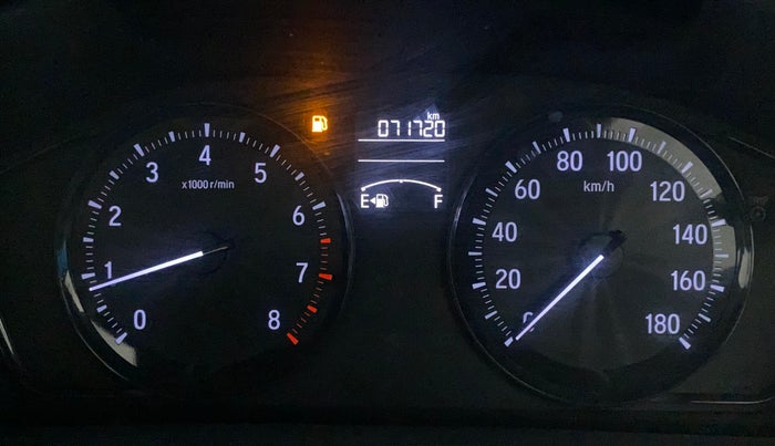 2018 Honda Amaze 1.2L I-VTEC S, Petrol, Manual, 72,209 km, Odometer Image