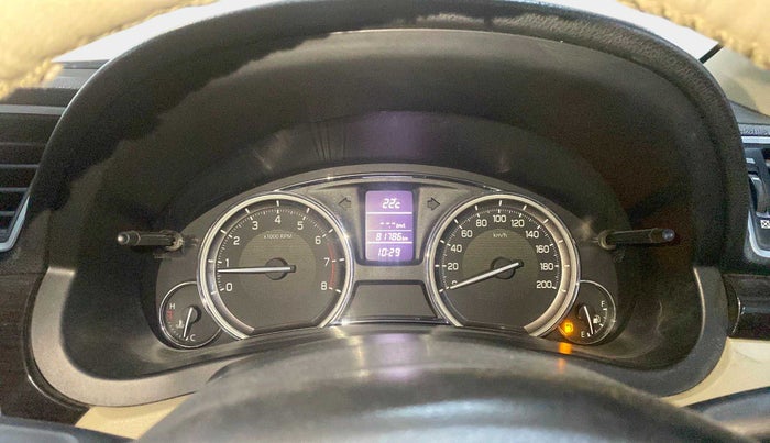 2015 Maruti Ciaz VXI+, Petrol, Manual, 81,730 km, Odometer Image