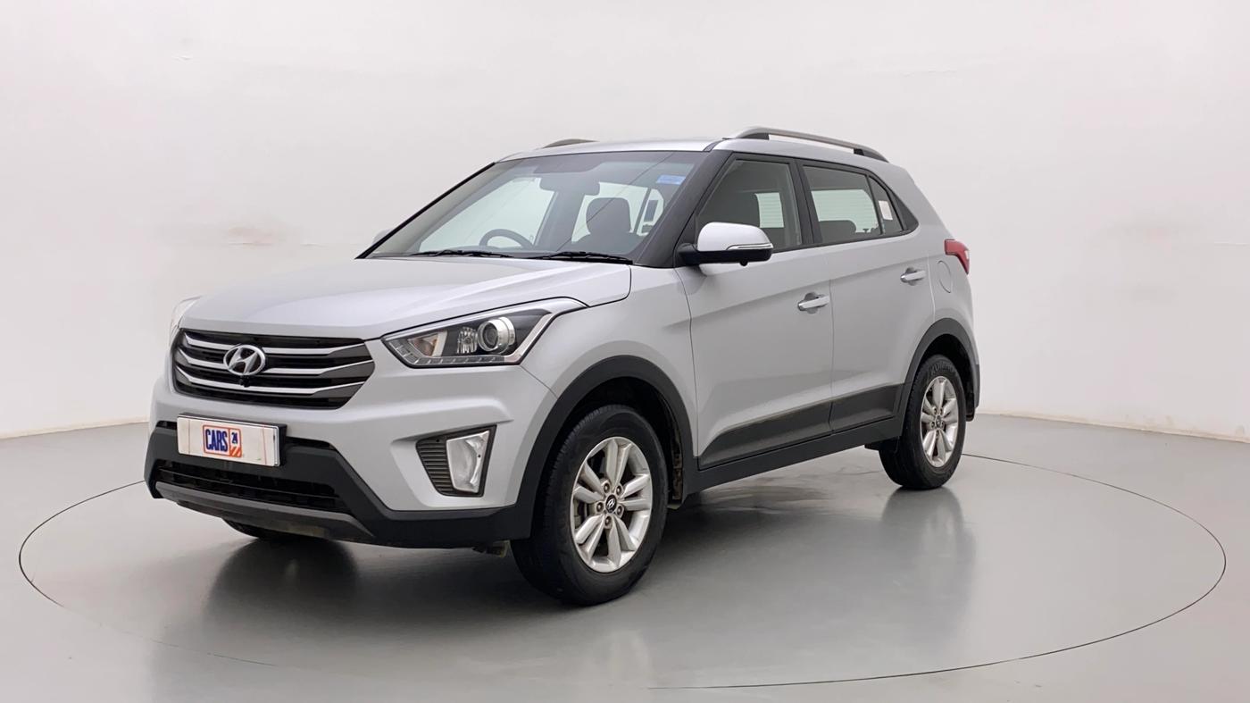 2017 Hyundai Creta SX PLUS 1.6 PETROL, Petrol, Manual, 33,272 km, Left Front Diagonal