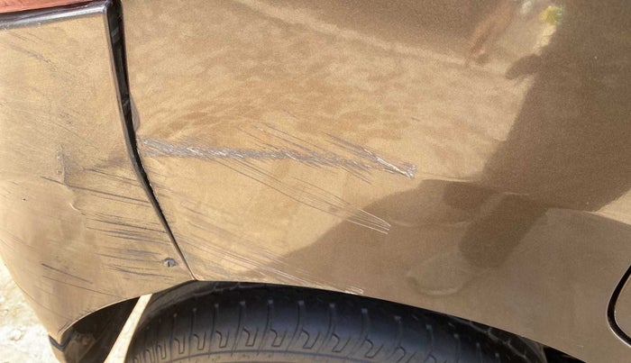 2015 Maruti Wagon R 1.0 VXI, Petrol, Manual, 18,666 km, Right quarter panel - Minor scratches