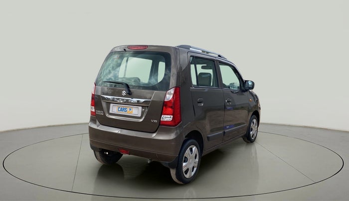 2015 Maruti Wagon R 1.0 VXI, Petrol, Manual, 18,666 km, Right Back Diagonal