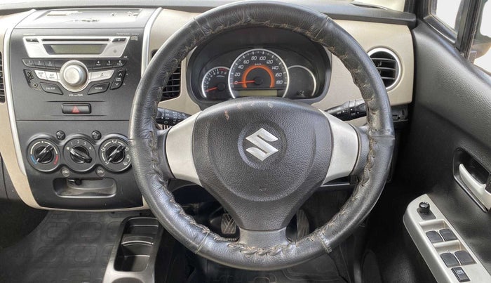 2015 Maruti Wagon R 1.0 VXI, Petrol, Manual, 18,666 km, Steering Wheel Close Up