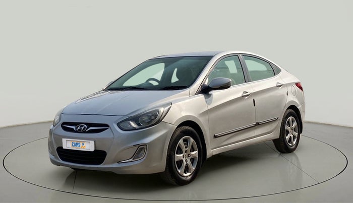 2013 Hyundai Verna FLUIDIC 1.4 CRDI, Diesel, Manual, 1,00,369 km, Left Front Diagonal