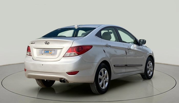 2013 Hyundai Verna FLUIDIC 1.4 CRDI, Diesel, Manual, 1,00,369 km, Right Back Diagonal