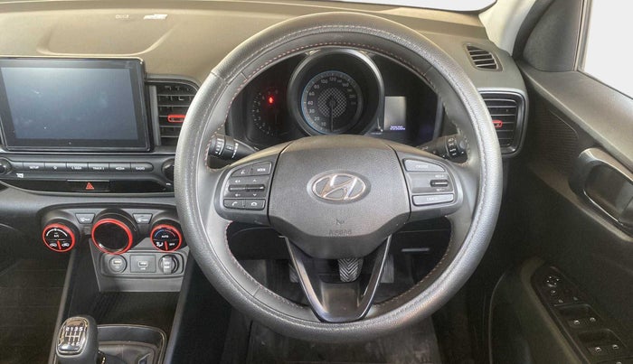 2019 Hyundai VENUE SX 1.0 TURBO DUAL TONE, Petrol, Manual, 20,561 km, Steering Wheel Close Up