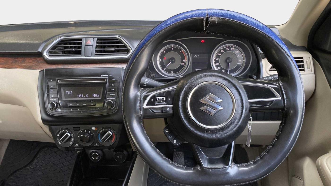 2017 Maruti Dzire VDI, Diesel, Manual, 92,006 km, Steering Wheel Close Up