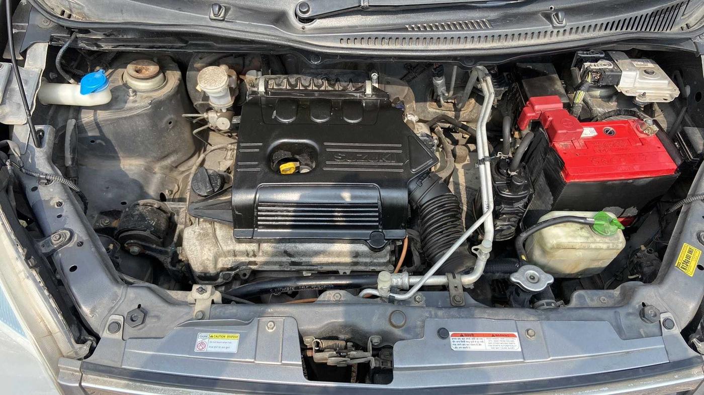 2017 Maruti Wagon R 1.0 VXI AMT, Petrol, Automatic, 42,547 km, Open Bonet