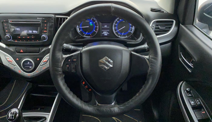 2018 Maruti Baleno DELTA PETROL 1.2, Petrol, Manual, 12,341 km, Steering Wheel Close Up