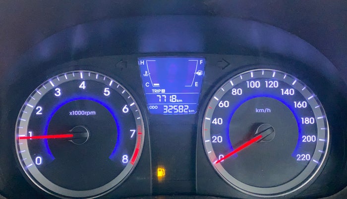 2013 Hyundai Verna FLUIDIC 1.6 EX VTVT, Petrol, Manual, 32,655 km, Odometer Image