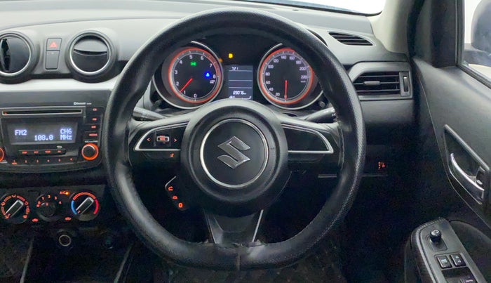 2019 Maruti Swift VXI, Petrol, Manual, 89,076 km, Steering Wheel Close Up