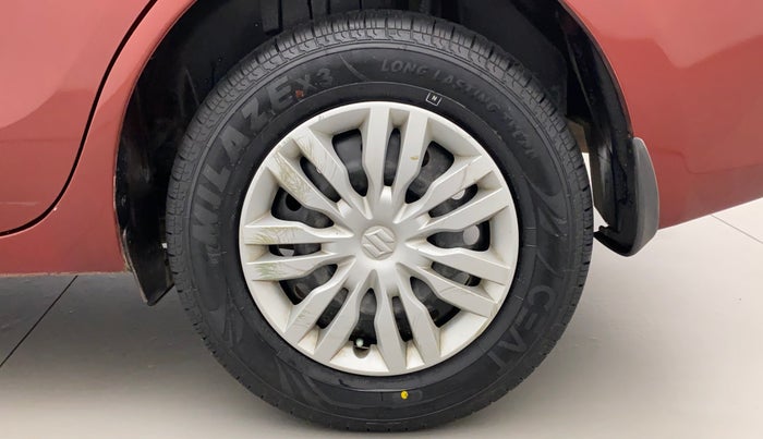 2017 Maruti Dzire VXI, Petrol, Manual, 58,442 km, Left Rear Wheel