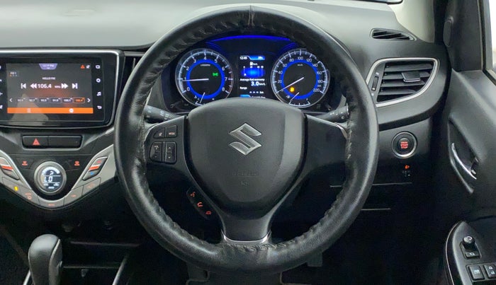 2019 Maruti Baleno ZETA CVT PETROL 1.2, Petrol, Automatic, 46,744 km, Steering Wheel Close Up
