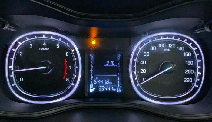 2022 Maruti Vitara Brezza ZXI PLUS, Petrol, Manual, 35,629 km, Odometer Image