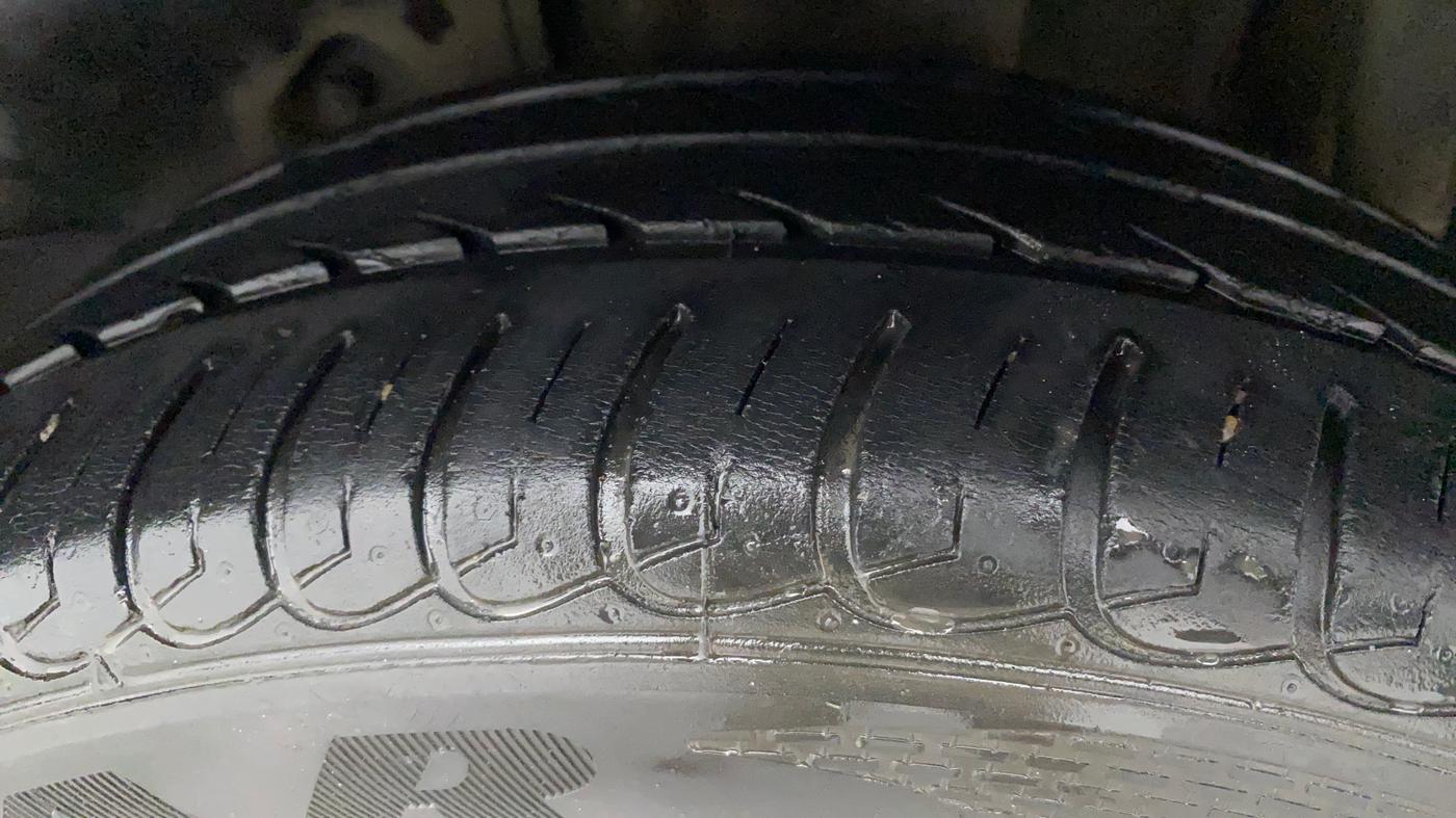 2018 Tata Tiago XZA PETROL, Petrol, Automatic, 22,679 km, Left Rear Tyre Tread