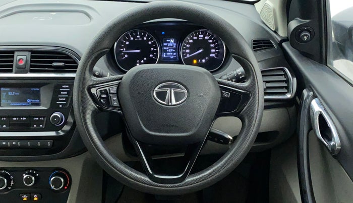 2018 Tata Tiago XZA PETROL, Petrol, Automatic, 22,679 km, Steering Wheel Close Up