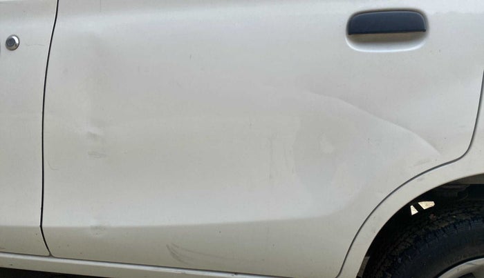 2019 Maruti Alto K10 VXI, Petrol, Manual, 46,975 km, Rear left door - Minor scratches