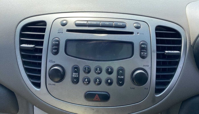 2011 Hyundai i10 SPORTZ 1.2 AT, Petrol, Automatic, 44,194 km, Infotainment system - Display has spot on screen