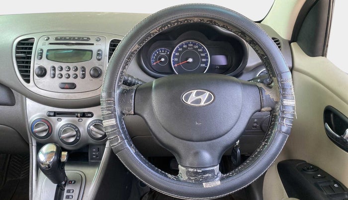 2011 Hyundai i10 SPORTZ 1.2 AT, Petrol, Automatic, 44,194 km, Steering Wheel Close Up
