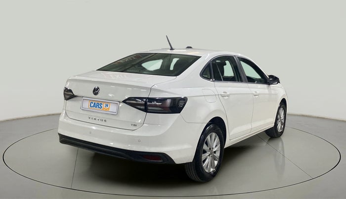 2022 Volkswagen VIRTUS COMFORTLINE TSI 1.0 MT, Petrol, Manual, 8,244 km, Right Back Diagonal