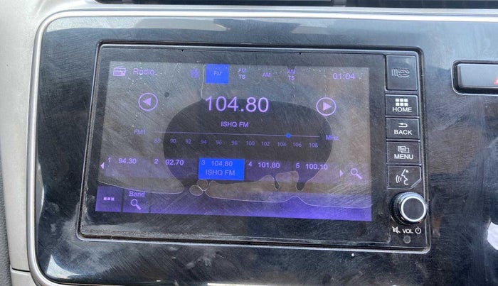 2019 Honda City 1.5L I-VTEC ZX, Petrol, Manual, 46,791 km, Infotainment system - GPS Card not working/missing