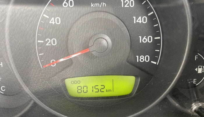 2017 Hyundai Eon ERA +, Petrol, Manual, 80,138 km, Odometer Image