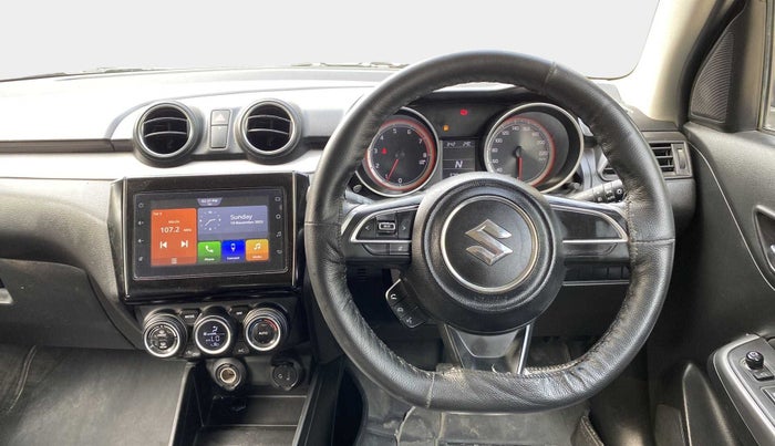 2020 Maruti Swift ZXI PLUS AMT, Petrol, Automatic, 37,909 km, Steering Wheel Close Up
