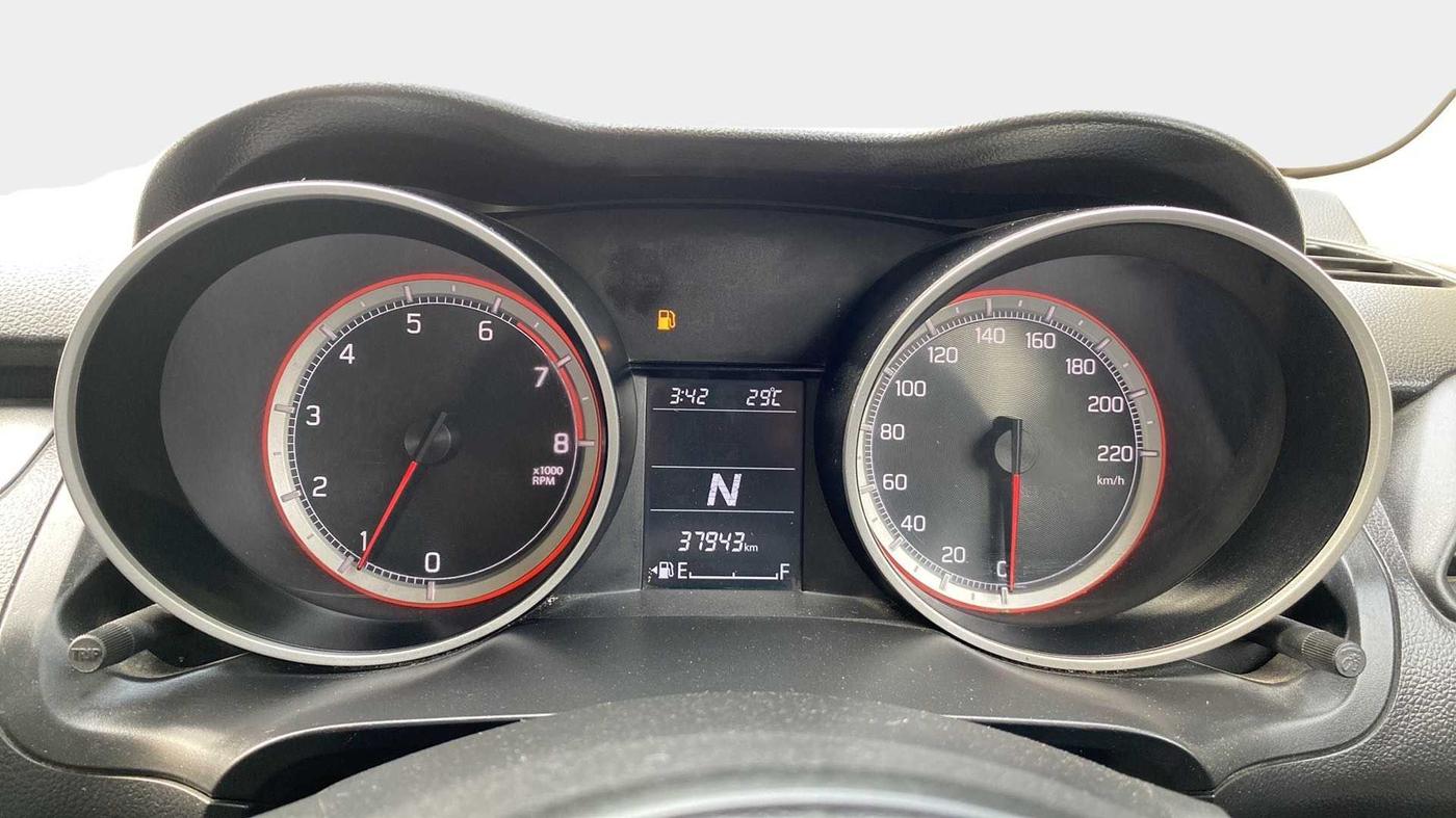 2020 Maruti Swift ZXI PLUS AMT, Petrol, Automatic, 37,909 km, Odometer Image