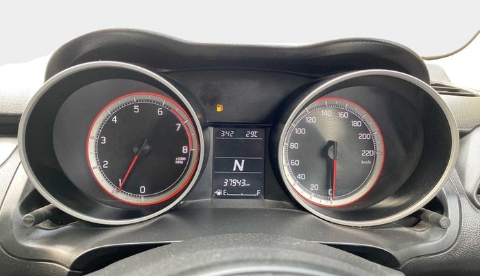 2020 Maruti Swift ZXI PLUS AMT, Petrol, Automatic, 37,909 km, Odometer Image