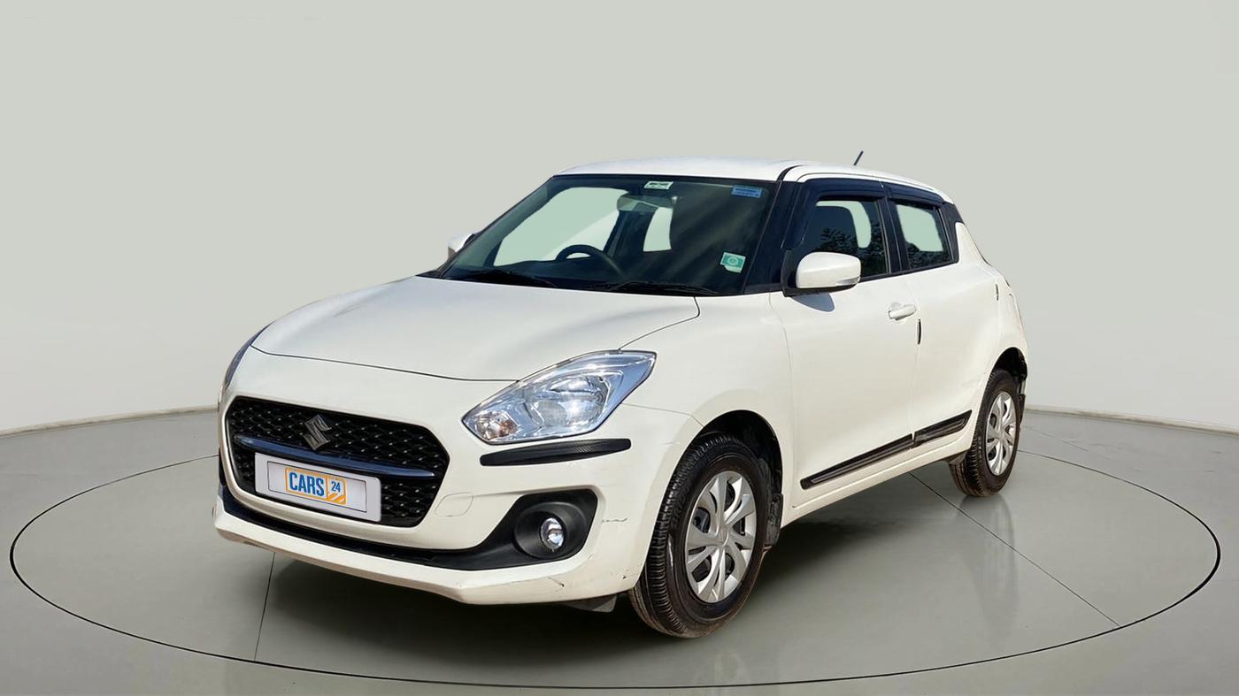2021 Maruti Swift VXI, Petrol, Manual, 5,546 km, Left Front Diagonal