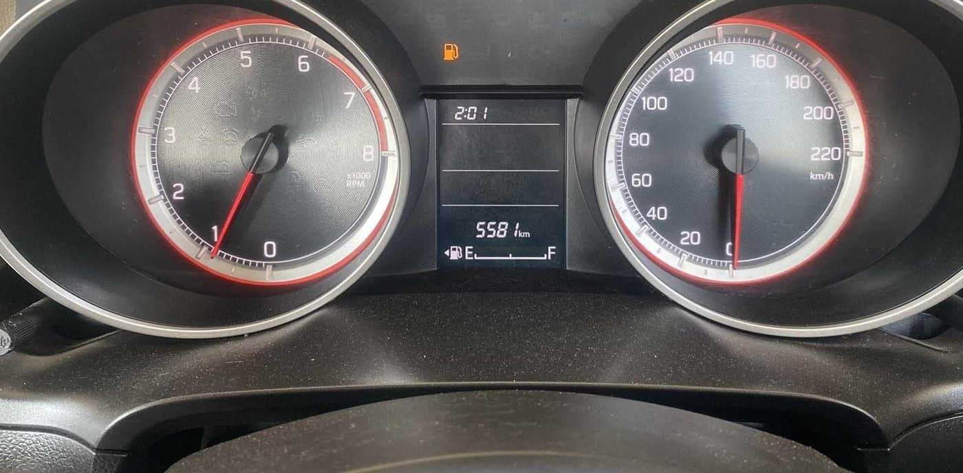 2021 Maruti Swift VXI, Petrol, Manual, 5,546 km, Odometer Image