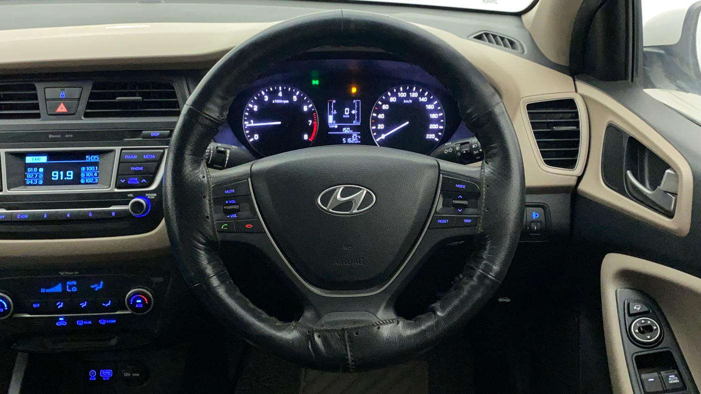 2016 Hyundai Elite i20 SPORTZ 1.2, Petrol, Manual, 51,620 km, Steering Wheel Close Up