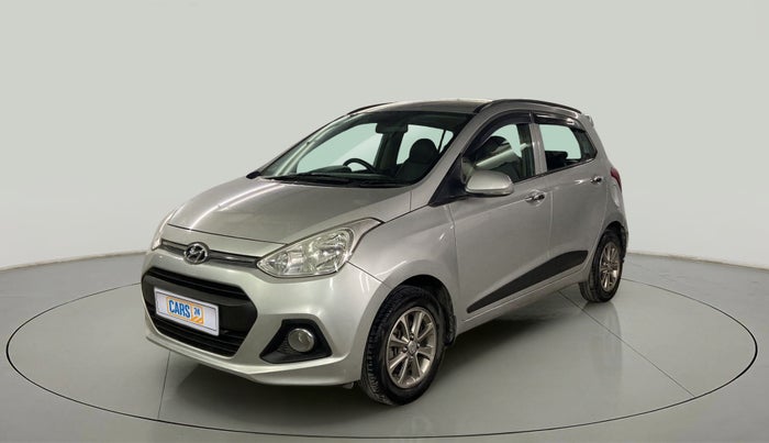 2016 Hyundai Grand i10 ASTA (O) 1.2 KAPPA VTVT, Petrol, Manual, 25,686 km, Left Front Diagonal