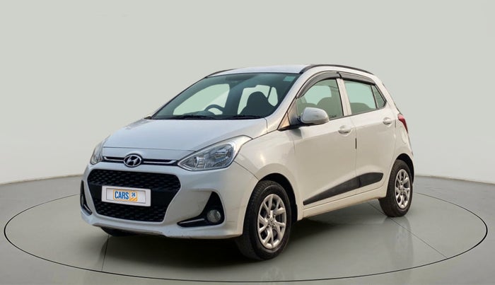 2018 Hyundai Grand i10 SPORTZ 1.2 KAPPA VTVT, Petrol, Manual, 31,428 km, Left Front Diagonal