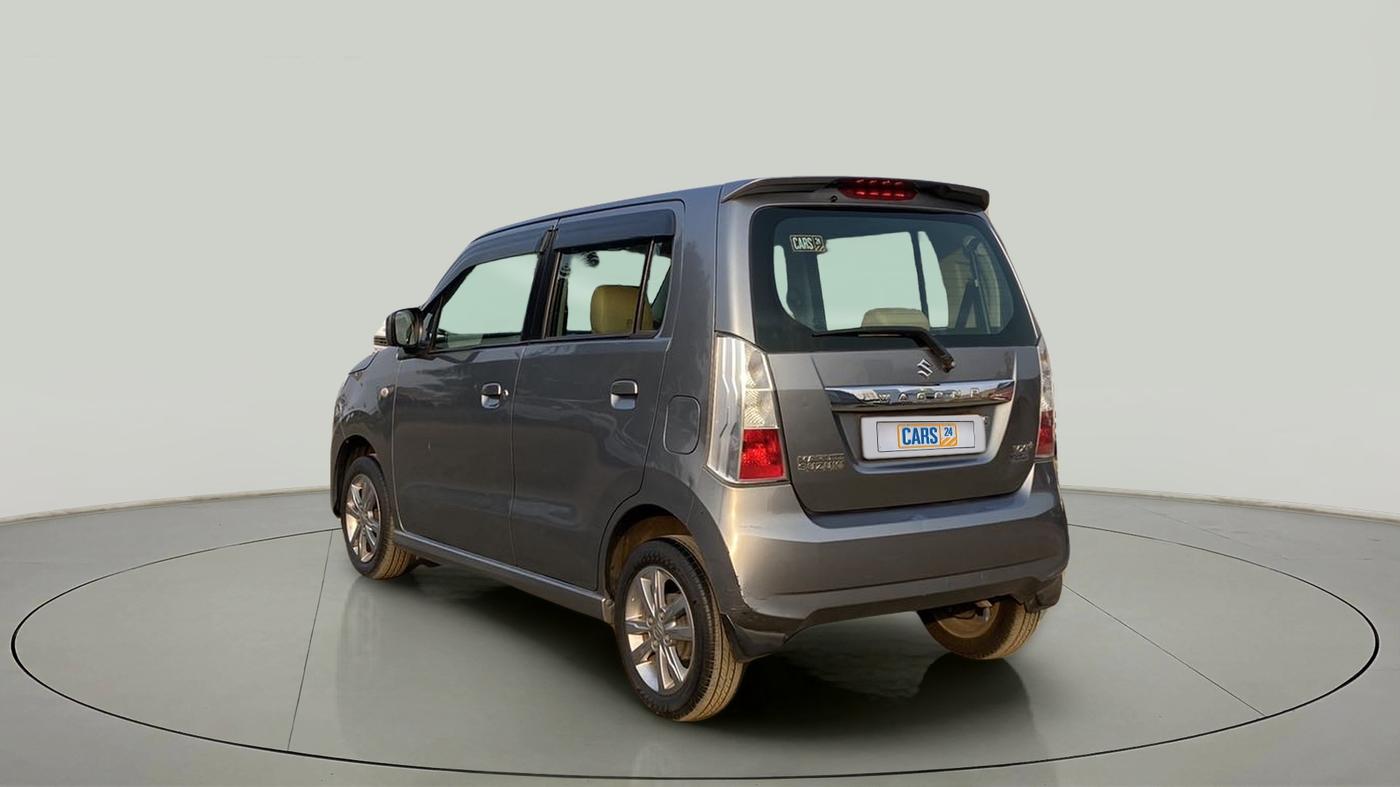 2018 Maruti Wagon R 1.0 VXI + (O) AMT, Petrol, Automatic, 36,211 km, Left Back Diagonal