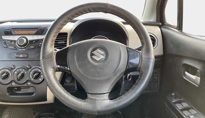 2018 Maruti Wagon R 1.0 VXI + (O) AMT, Petrol, Automatic, 36,211 km, Steering Wheel Close Up