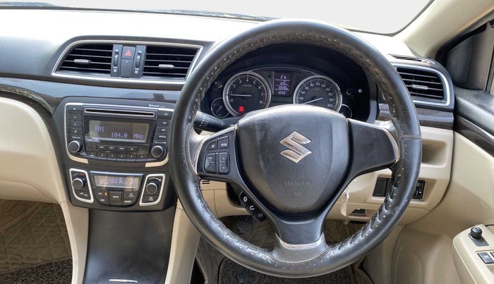 2018 Maruti Ciaz DELTA 1.4 MT PETROL, Petrol, Manual, 70,564 km, Steering Wheel Close Up